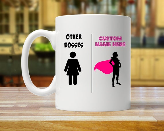 Boss Gifts for Men Women - Ceramics Office Desk Decor Gifts, To my