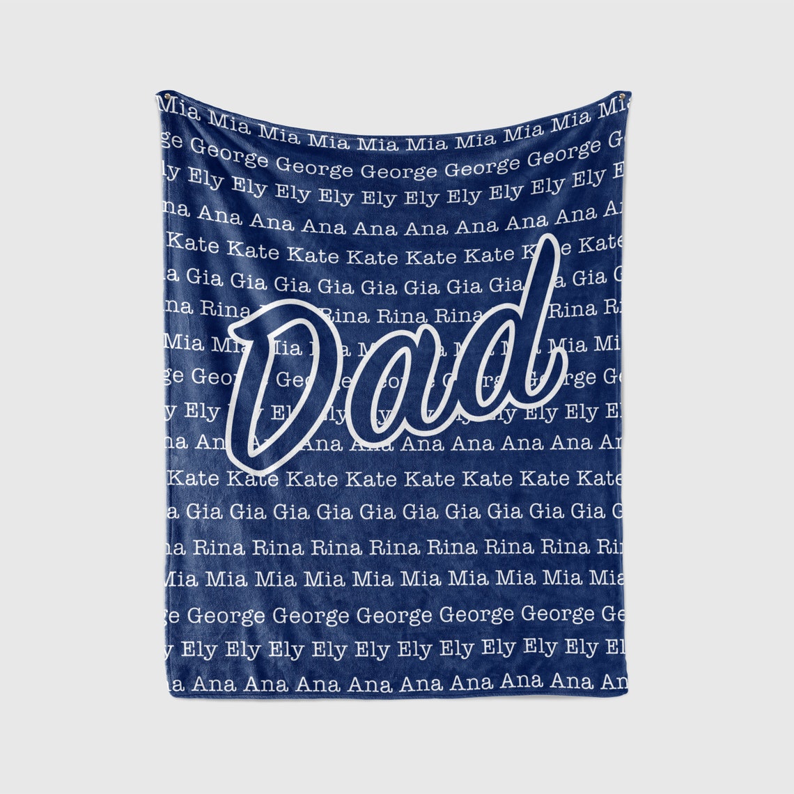 Personalized blanket for dad dad gift dad blanket blanket Etsy