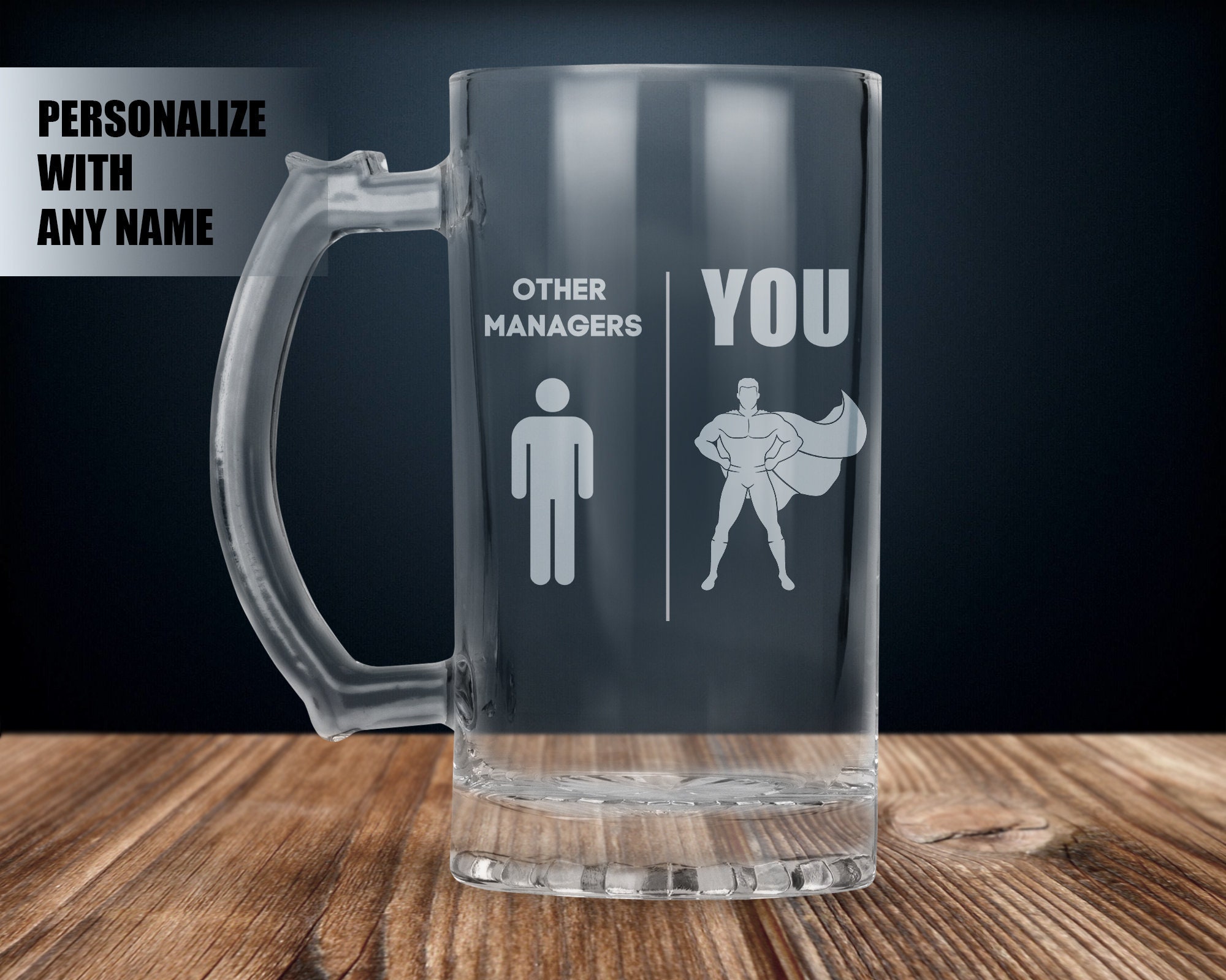Manager Gift for Men Personalized Manager Gift Gift for Etsy UK