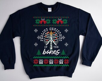 skeleton christmas sweater, Christmas sweater women funny, Ugly Christmas sweater men funny, holiday xmas sweatshirt gift for him her