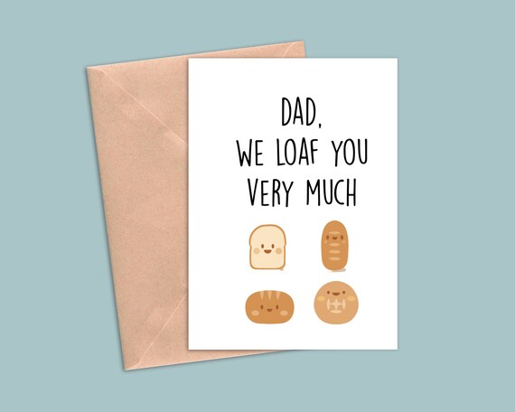 Funny Fathers Day Card Funny Dad Pun Card Funny Dad Greeting - Etsy