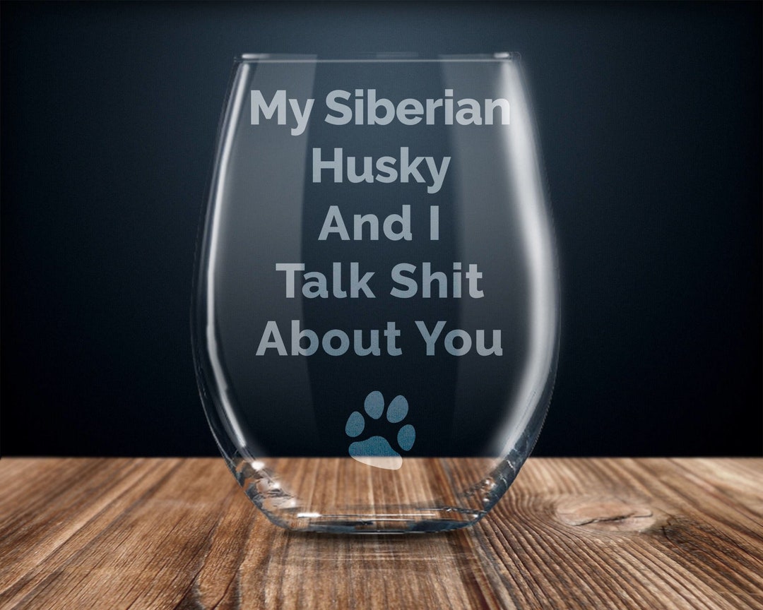 Siberian Husky Gifts for Women, Funny Siberian Husky Lover Gift