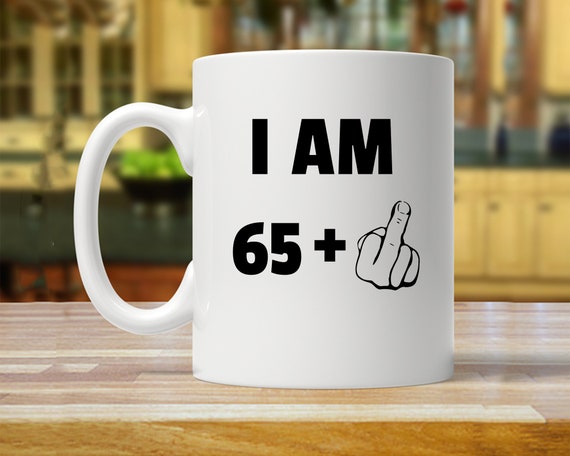 Personalised Age 66 Birthday Gift 66th Birthday Mug for Women and Men Birthday Party Design