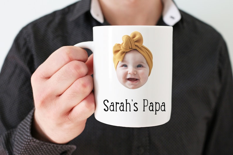 Gift for Papa Papa Gift Photo Mug for Papa Personalized Etsy