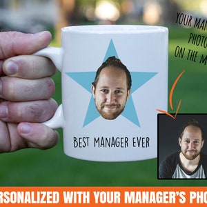 Personalized manager gift, custom manager gift, manager gift, gift for manager, best manager ever