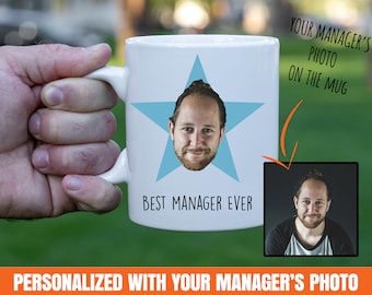 Personalized manager gift, custom manager gift, manager gift, gift for manager, best manager ever