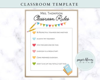 Meet the Teacher Editable Template | Greenery Eucalyptus Theme ...