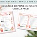 Christmas Games Printable Bundle for Kids | Christmas Worksheets ...