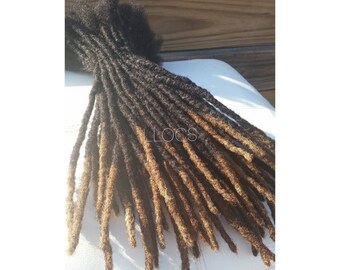 100 Brazilian Human Hair Permanent Loc Extensions By Llocs