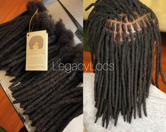 Human Hair Dreadlock Extensions Etsy