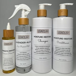 Legacy Locs Essential Hair Care Product Bundle *Handmade*