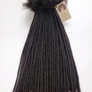 Standard Loc Extensions Handmade 100% Human Hair image 6