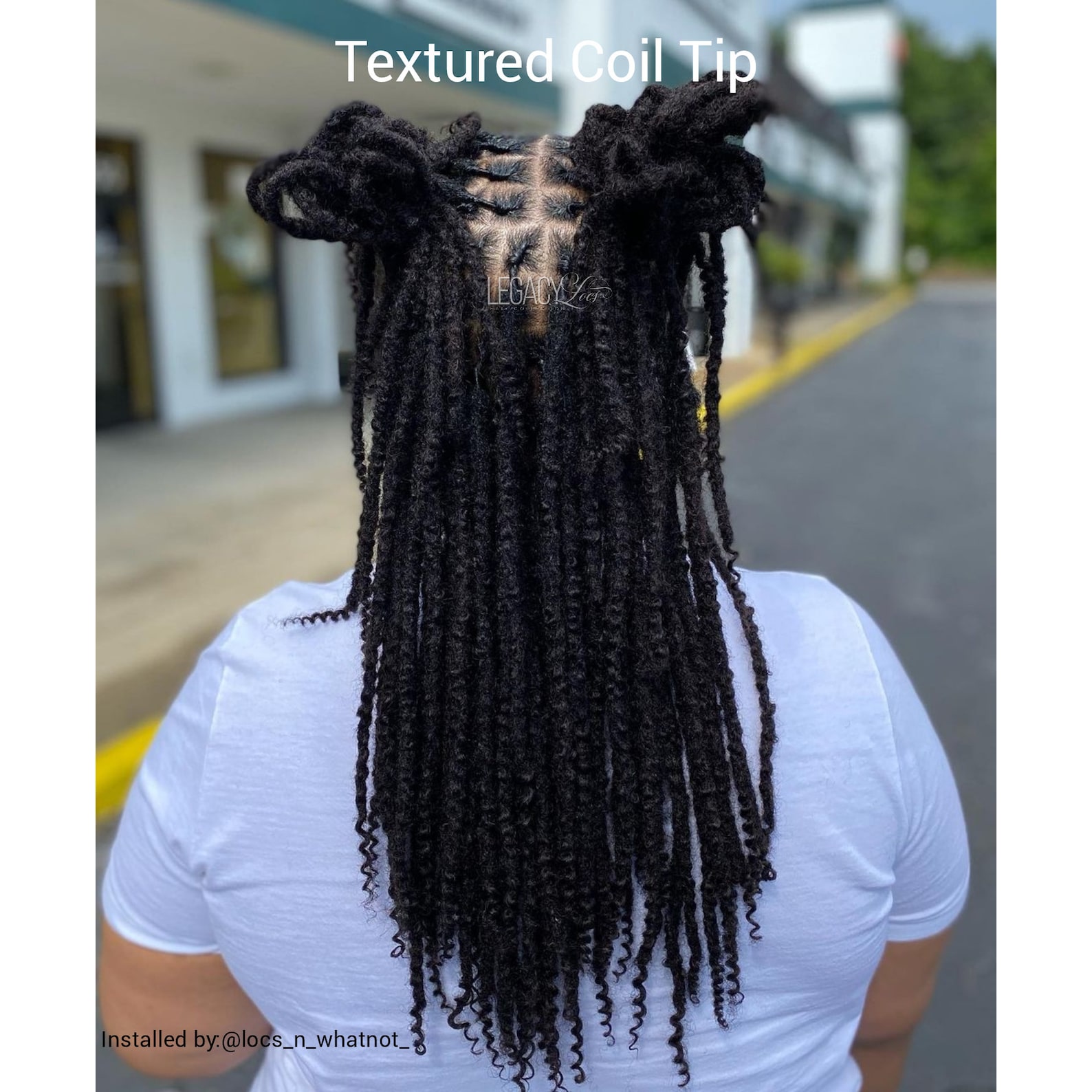 Textured Coil Tip Handmade Loc Extensions 100 Human Hair 10 Etsy