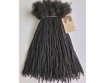 Standard Loc Extensions Handmade 100% Human Hair