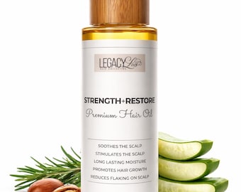 Strength + Restore Premium Hair Oil *Handmade*