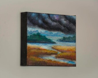 Storm over the Marsh