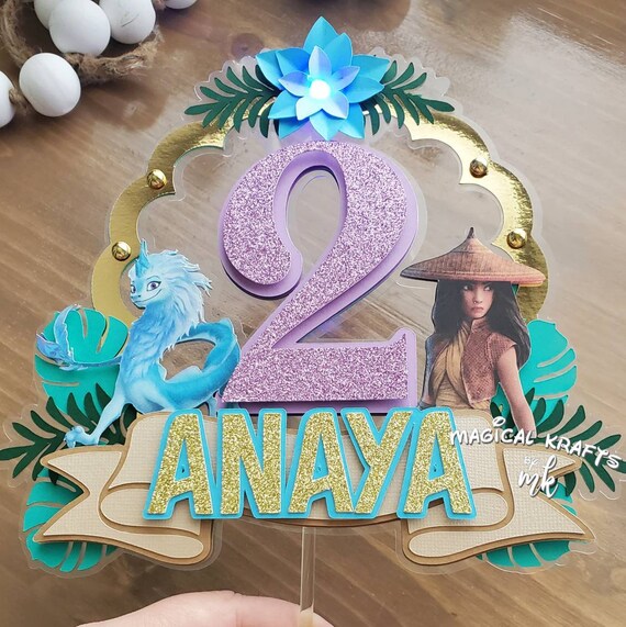 Last Dragon Cake Topper: Opt. Light (Customize) Il_570xn