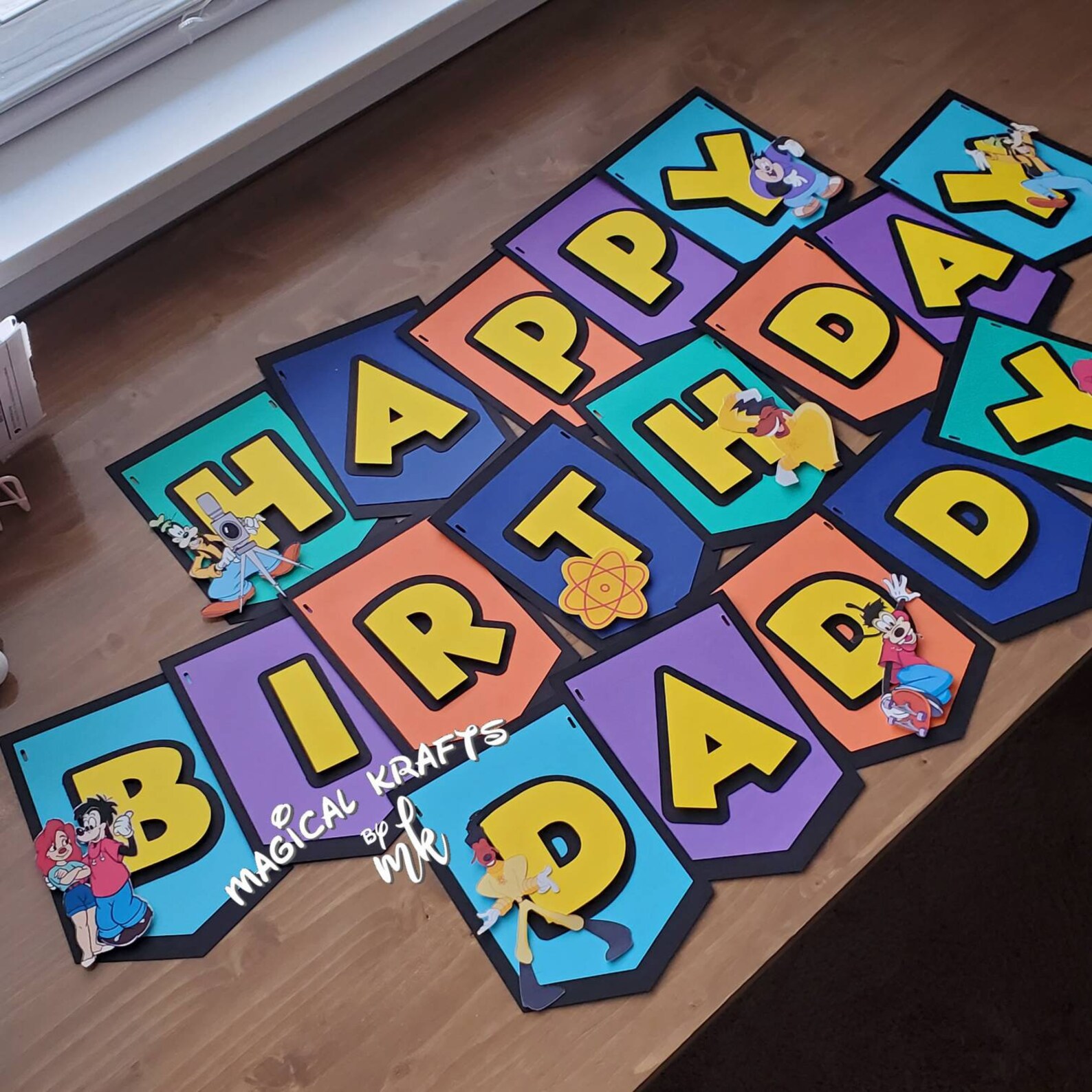 Goofy Movie Banner: 3D customize | Etsy