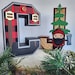 Lumberjack 3D Letters (customize) 7