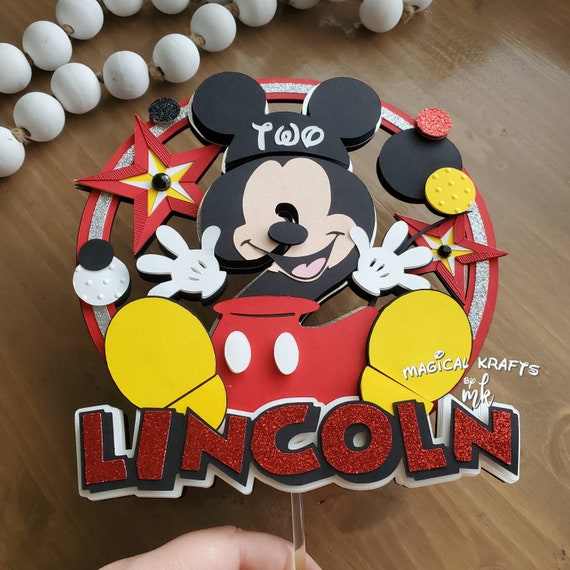 Mouse Cake Topper: 3D/Opt. Shaker(Customize) Il_570xn
