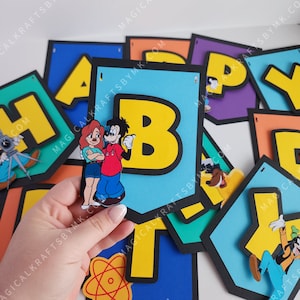 Goof Movie Banner: 3D (customize)