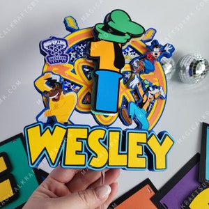 Goofy Movie Cake Topper: 3D(Customize)