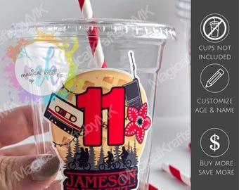 Upside Down STICKERS 12ct+ (No Cups included)