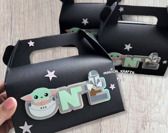 Bounty Hunter Favor Boxes: 3D (Customize)