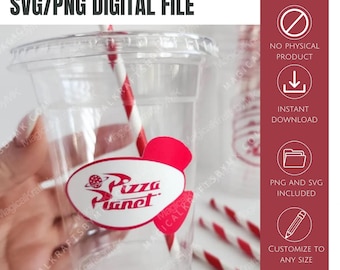 Pizza Planet: SVG and PNG File Only, Digital Download, No Physical Product