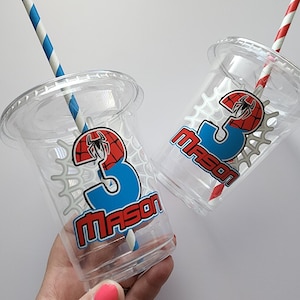 Spidey Party Cups: Customize Size, Color, Name