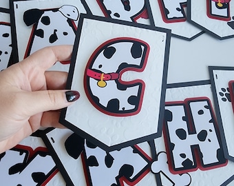 Dalmatians Banner: 3D (Customize)