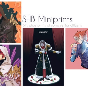 Shadowbringers Miniprints Postcards
