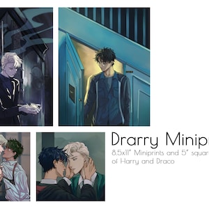 Drarry Miniprints Postcards