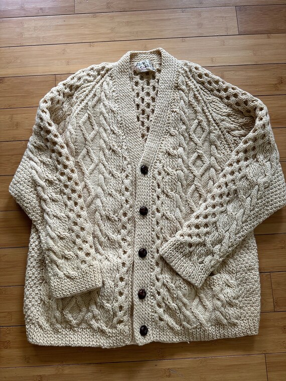 Vintage Blarney Handcraft 100% Wool Sweater, Genui