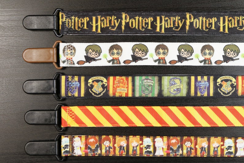 Pacifier Clip: Harry Potter Wizard Hermione Hogwarts image 0