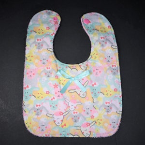 Baby Bib: Cute Baby Sheep | Girl Baby Drool Bib