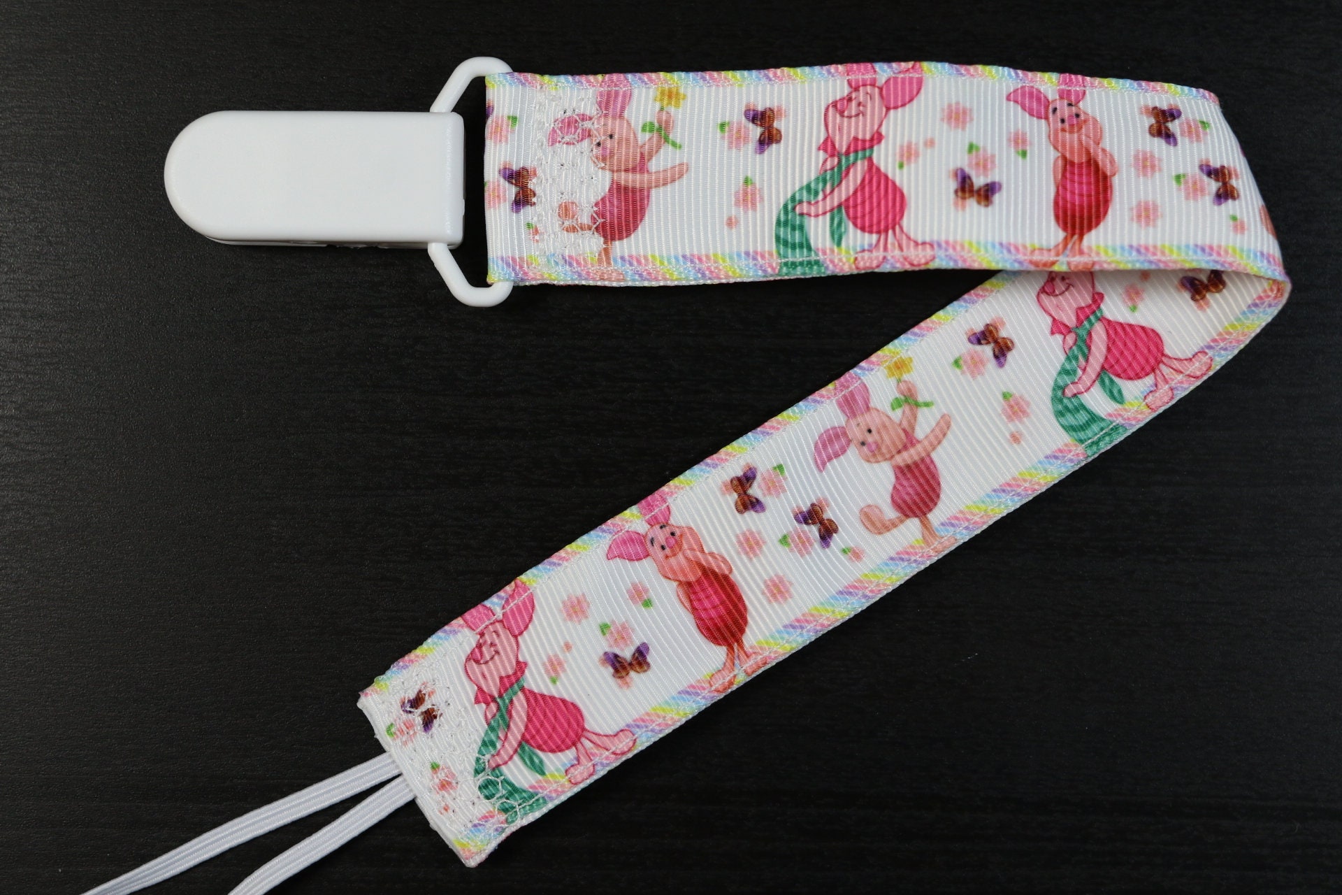 Pacifier Clip: Disney Winnie the Pooh - Pooh Bear Eeyore Tigger Piglet ...