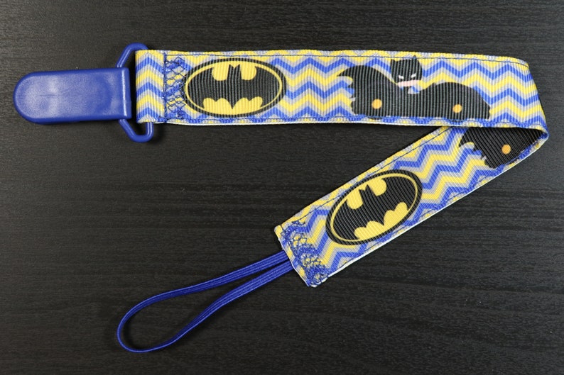 Pacifier Clip Batman Batmobile Caped Crusader Dark Knight Etsy