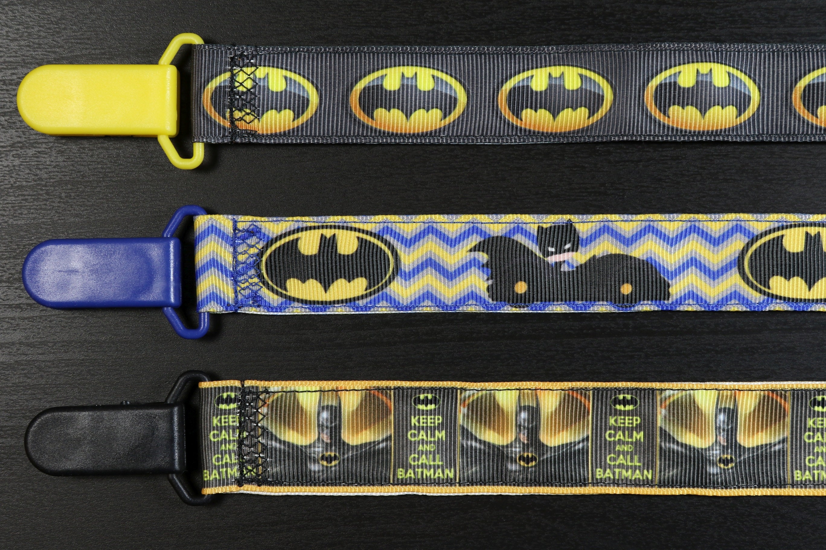 Pacifier Clip Batman Batmobile Caped Crusader Dark Knight Etsy