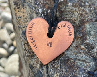 Animus Feathered Copper Heart