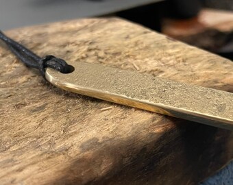 KRUSH Brass Round Pendant