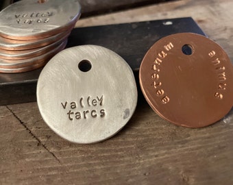 Large Silver/Copper Medallion