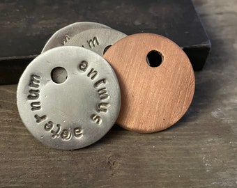 Animus Medallion (silver+copper)