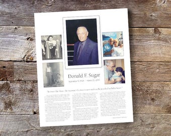 Memorial Poster - unframed