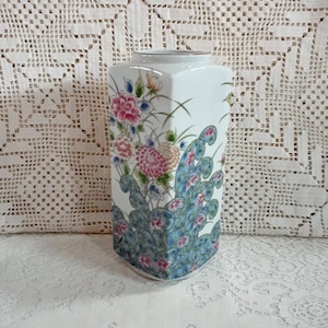 Vintage Laudel Vase - Floral Print (715)
