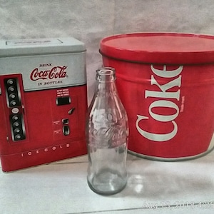 Coca Cola Tins and Bottle (134)
