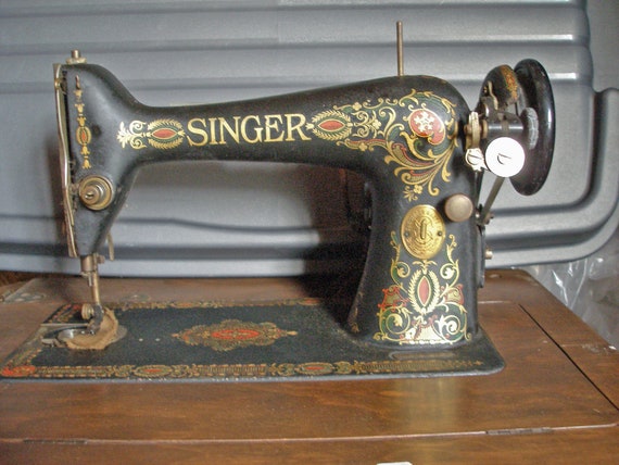 1920 singer red eye treadle