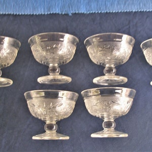Anchor Hocking Champagne / Tall Sherbert Cup Set (292)