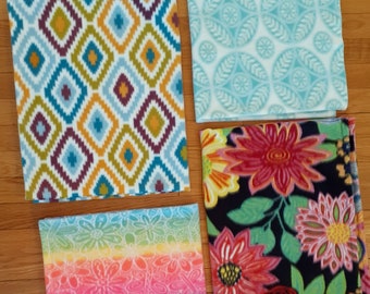 Fleece Baby / Doll Blankets 4 - Colorful Choices Available (750 A - B - C - D)