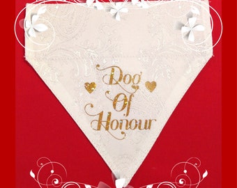 dog of honour bandana